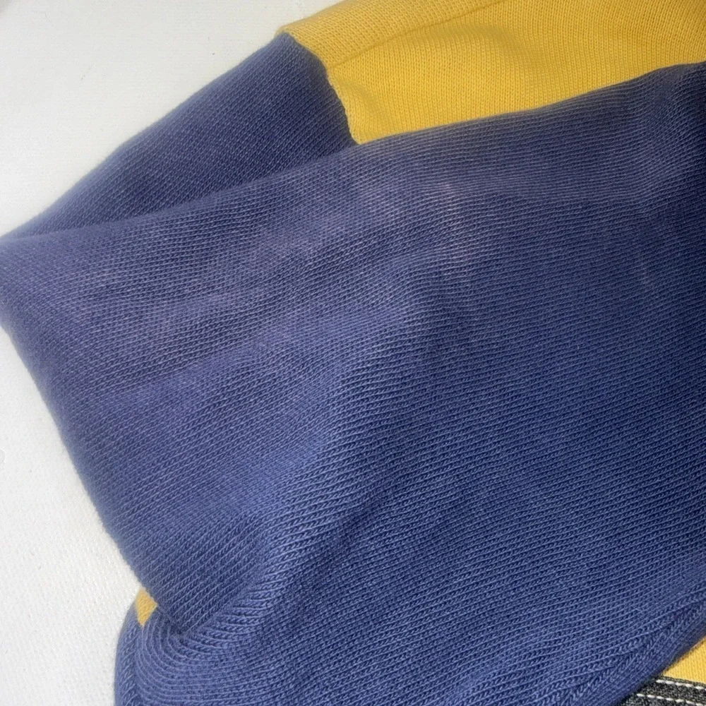 Vintage Polo Ralph Lauren 2nd Regiment Embroidered Rugby Shirt Mens Size Large